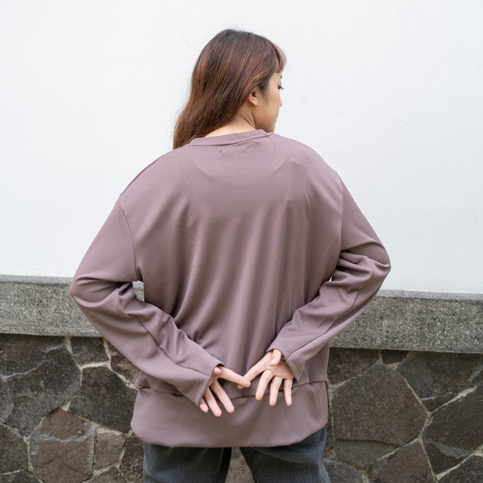 Flashy Sweater Wanita Lecky Marun