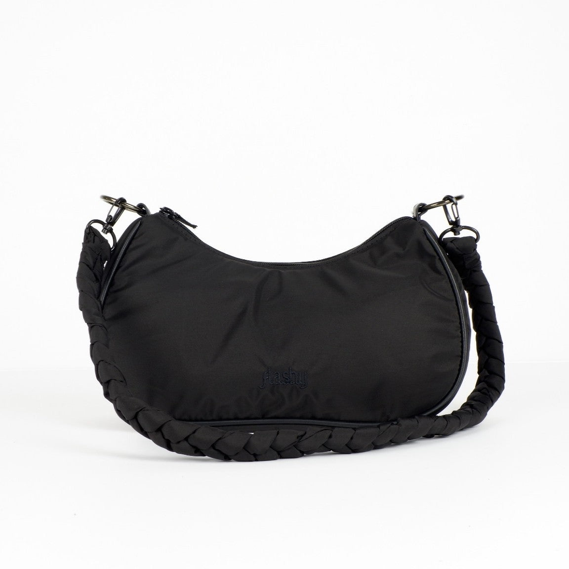 Flashy Tas Kepit Wanita Brokley Hitam