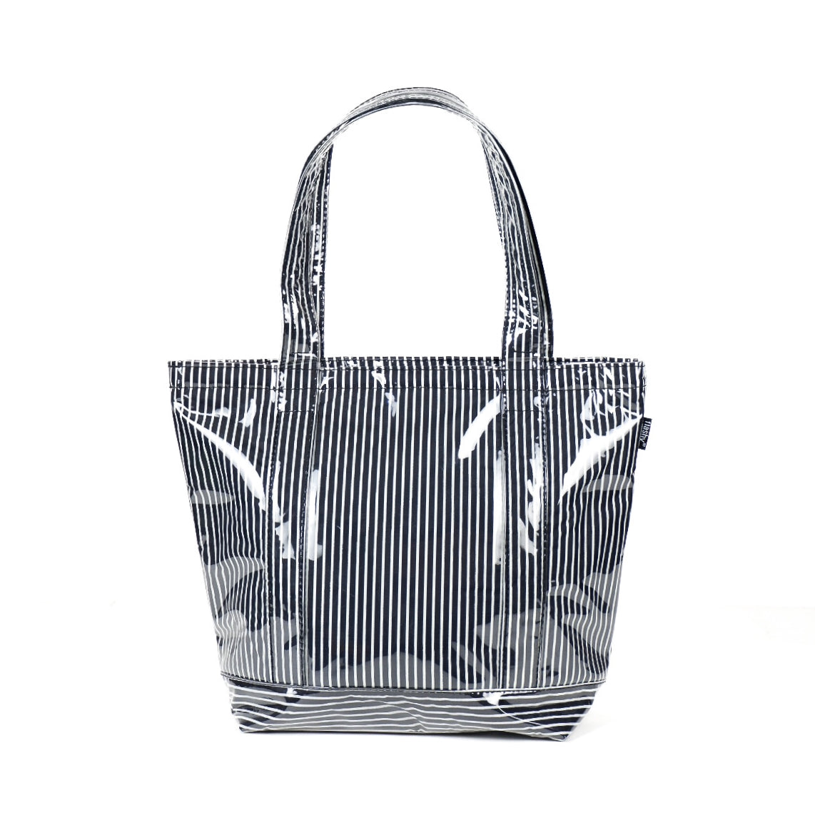 Flashy Tas Kepit Wanita Madeleine Salur Hitam Putih