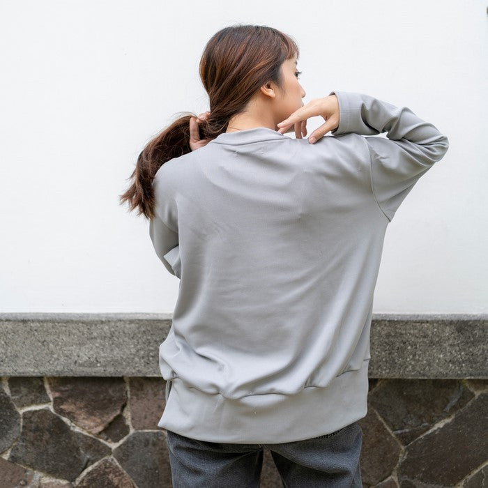 Flashy Sweater Wanita Lecky Abu