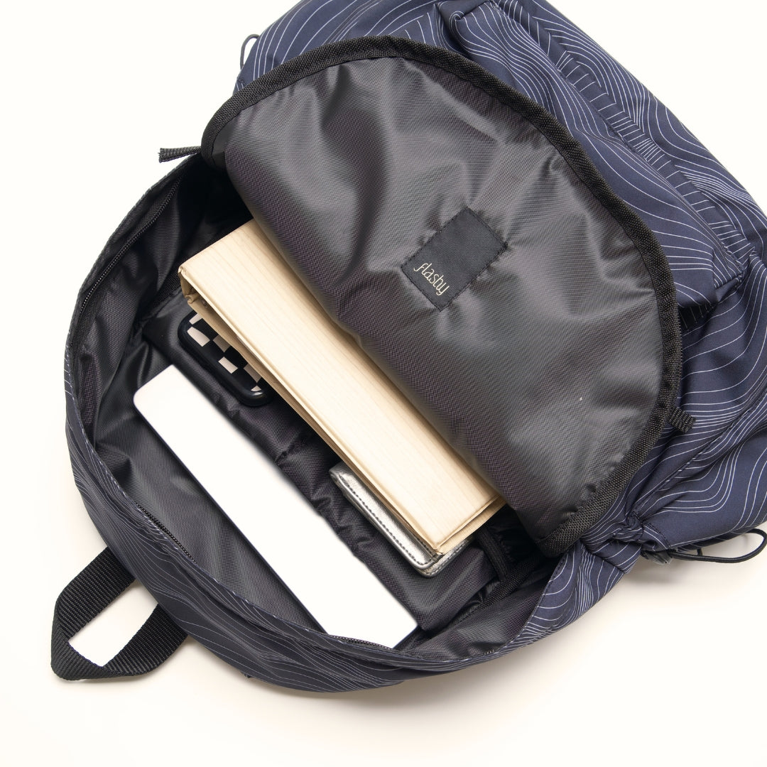 Flashy Tas Ransel Wanita Viely Silver