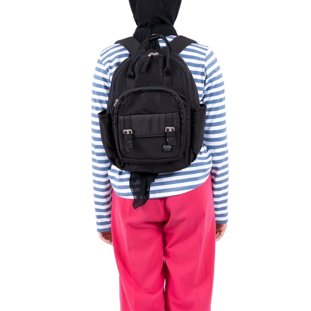 Flashy Tas Ransel Wanita Gwenny Hitam