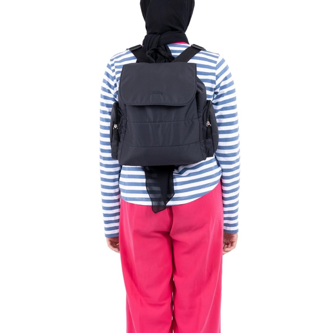 Flashy Tas Ransel Wanita Corletta Hitam