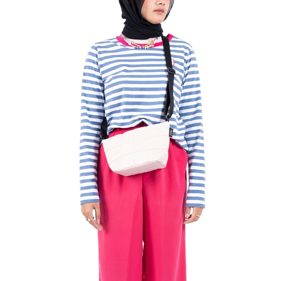 Flashy Tas Selempang Wanita Convyo Krem