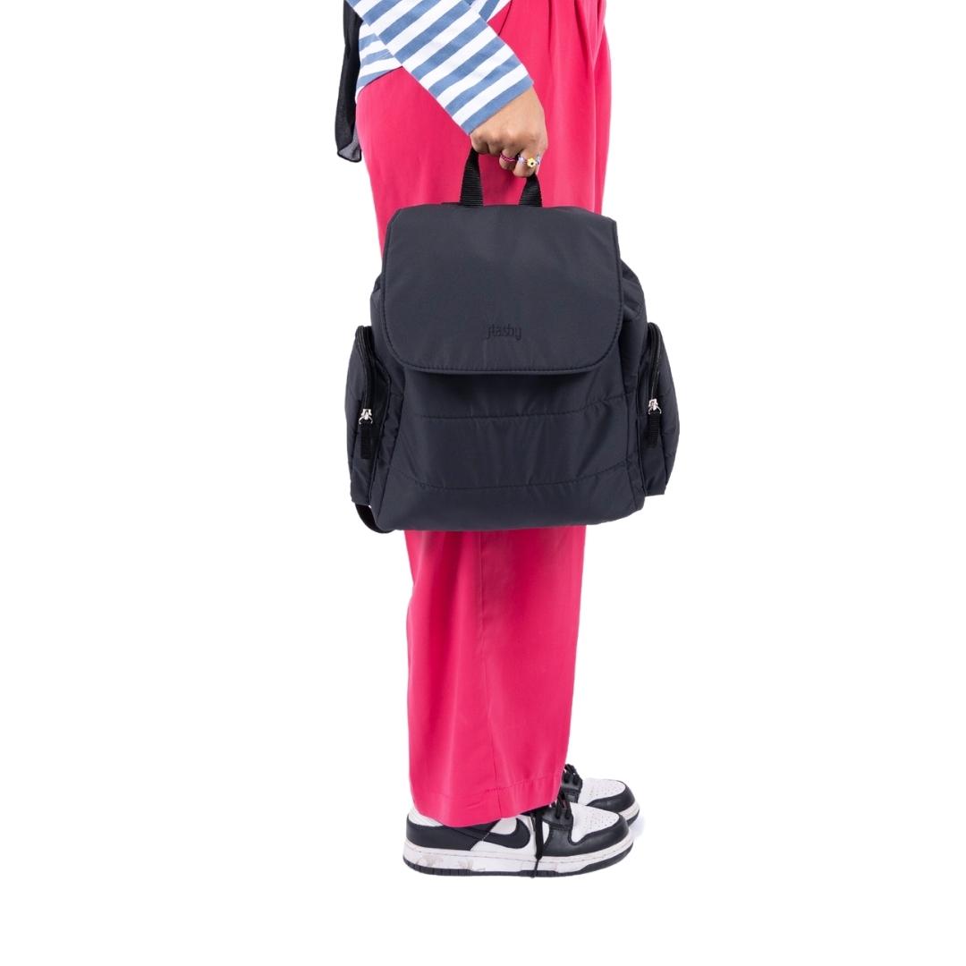 Flashy Tas Ransel Wanita Corletta Hitam