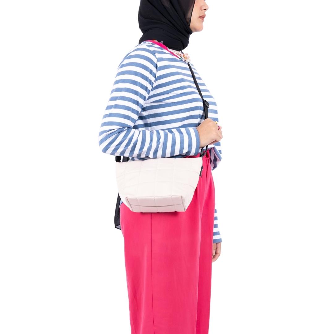Flashy Tas Selempang Wanita Convyo Krem