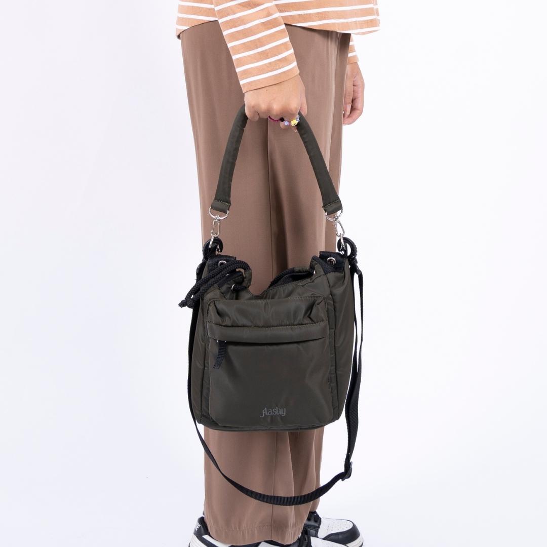 Flashy Tas Selempang Wanita Kirby Hijau Olive