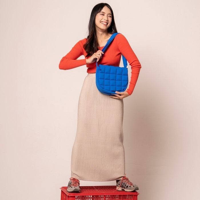 Flashy Tas Selempang wanita Farleigh Biru
