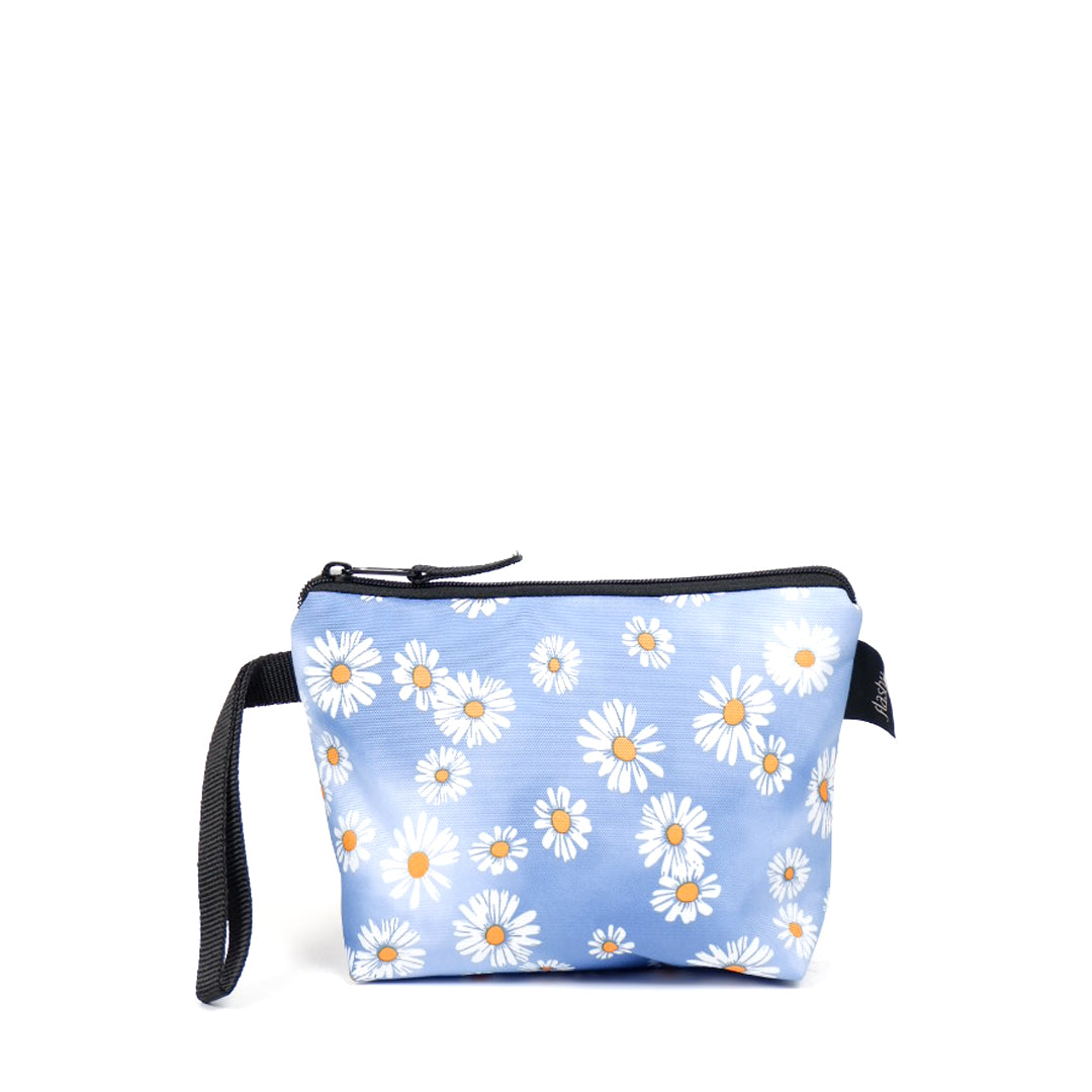 Flashy Pouch Cuesta Corak Biru Muda