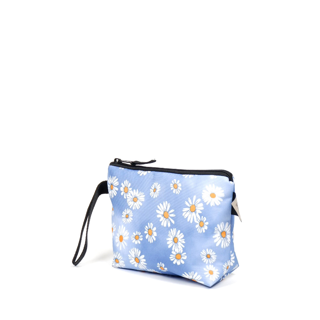 Flashy Pouch Cuesta Corak Biru Muda
