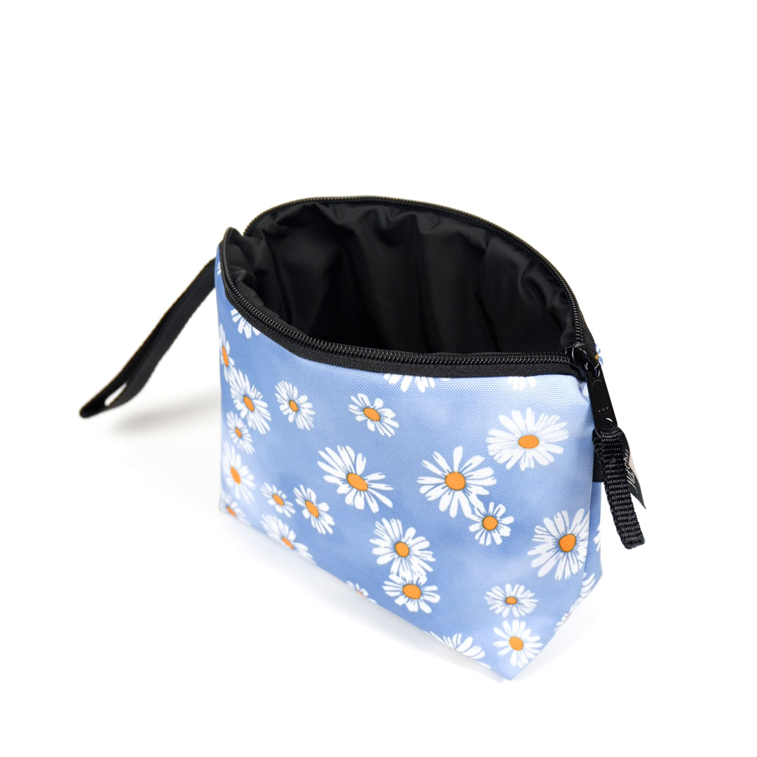 Flashy Pouch Cuesta Corak Biru Muda