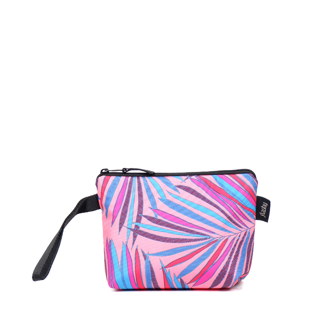 Flashy Pouch Wanita Cuesta Corak Merah Muda