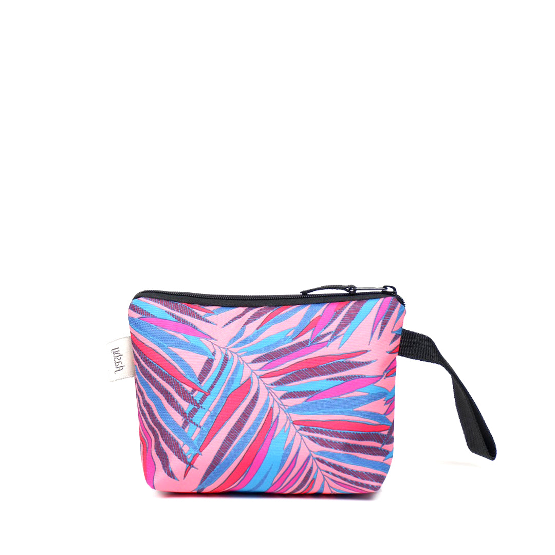 Flashy Pouch Wanita Cuesta Corak Merah Muda