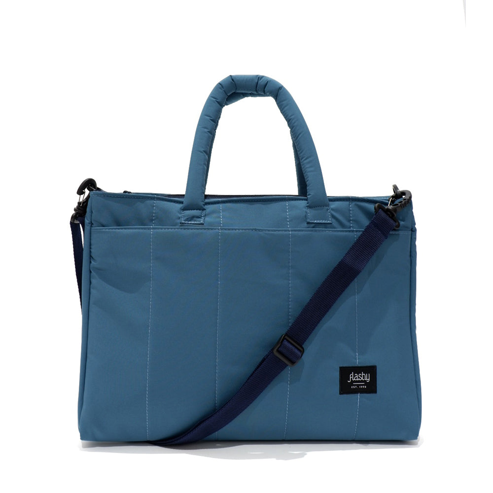 Flashy Tas Laptop Wanita Dolberg Biru Toska