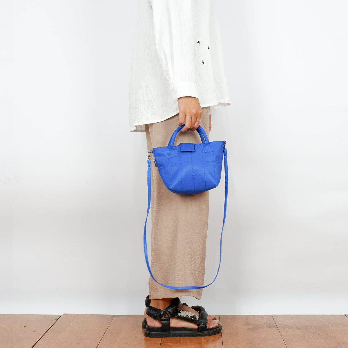 Flashy Tas Selempang Mini wanita Golda Biru