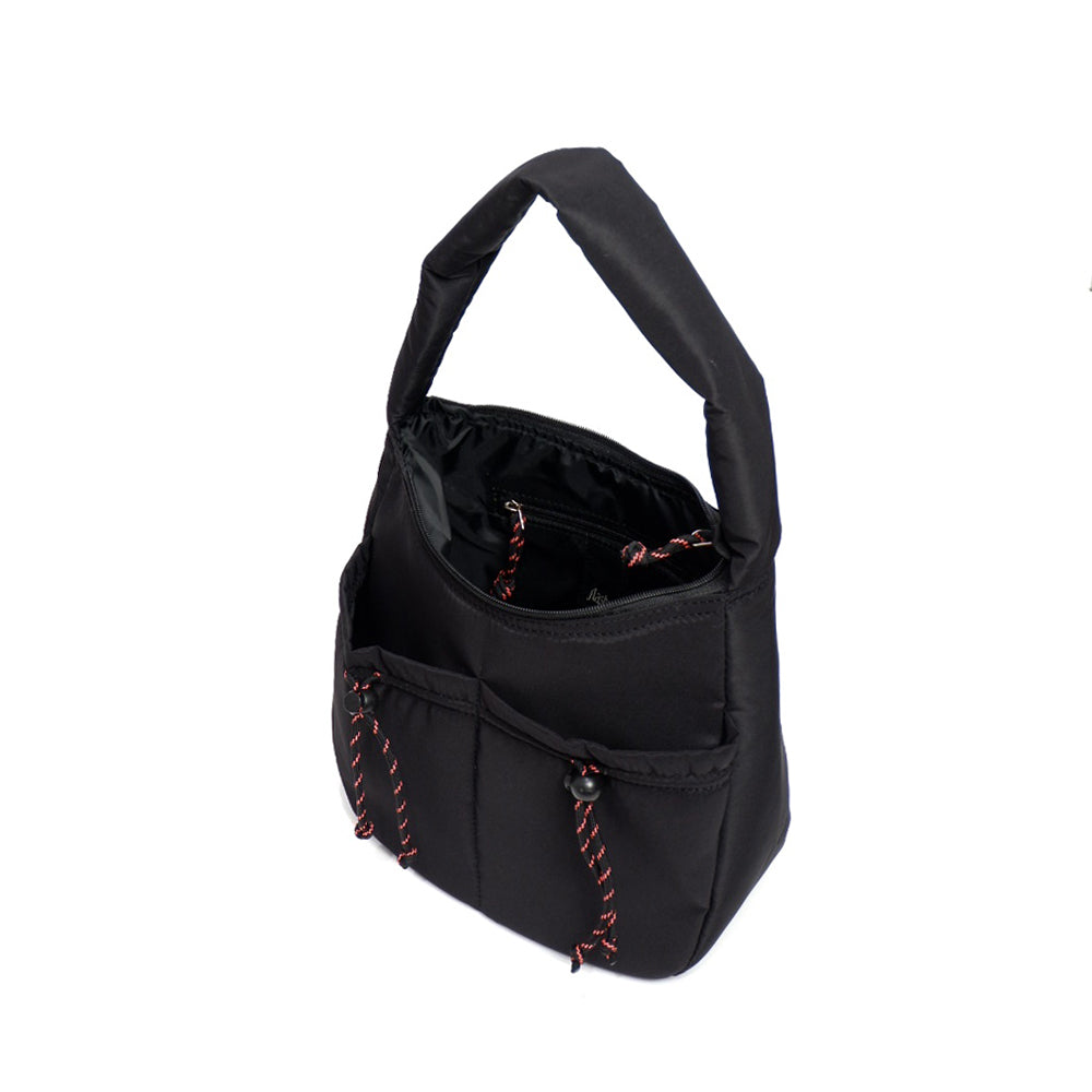 Flashy Tas Kepit Wanita Hobart Hitam