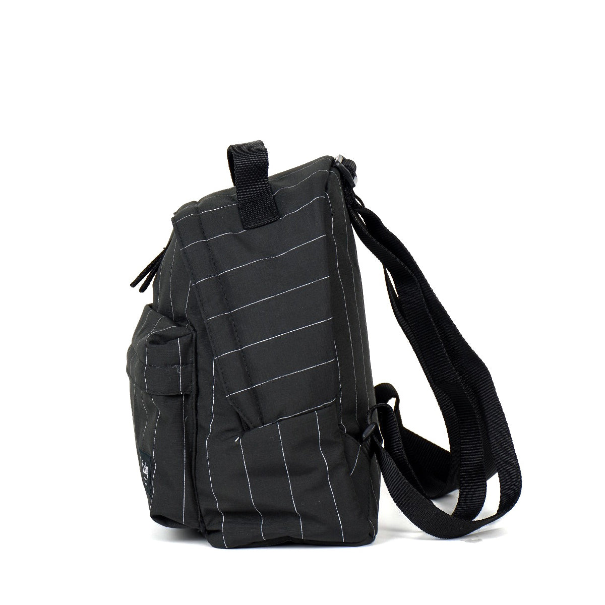 Flashy Tas Ransel Wanita Moisekean Six Garis Putih