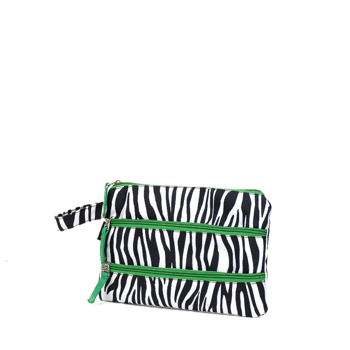 Flashy Pouch Make Up Pronyn Motif Hitam Putih