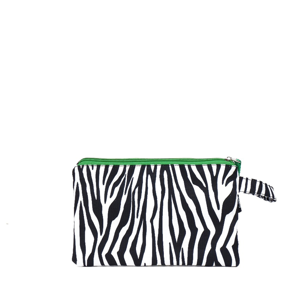 Flashy Pouch Make Up Pronyn Motif Hitam Putih