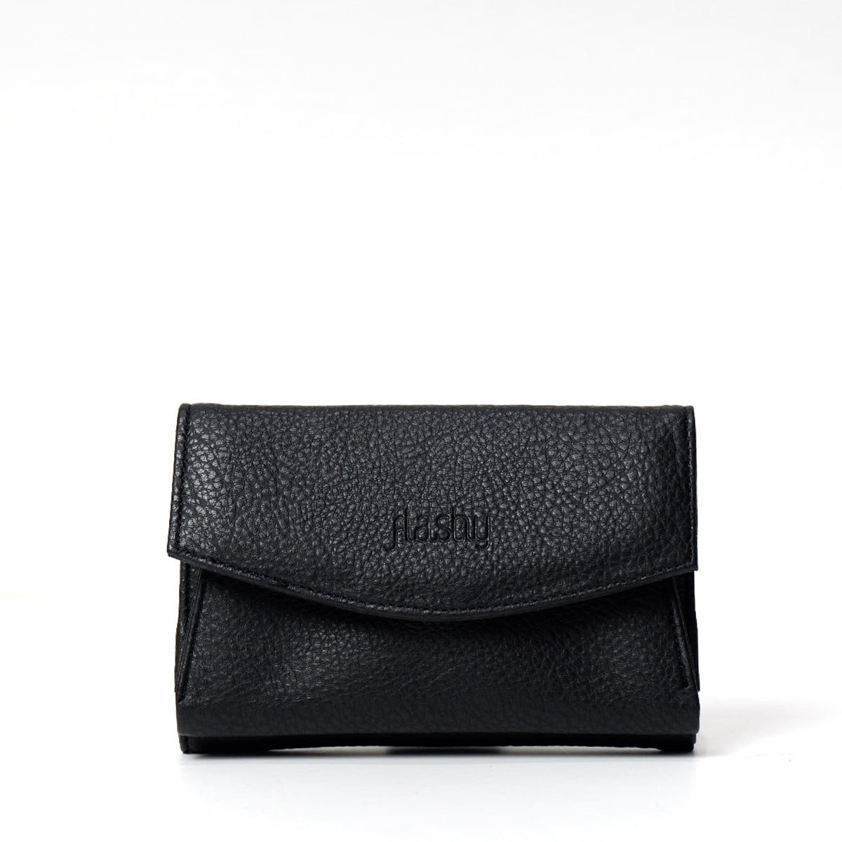 Flashy Dompet Lipat Wanita Trolla Hitam
