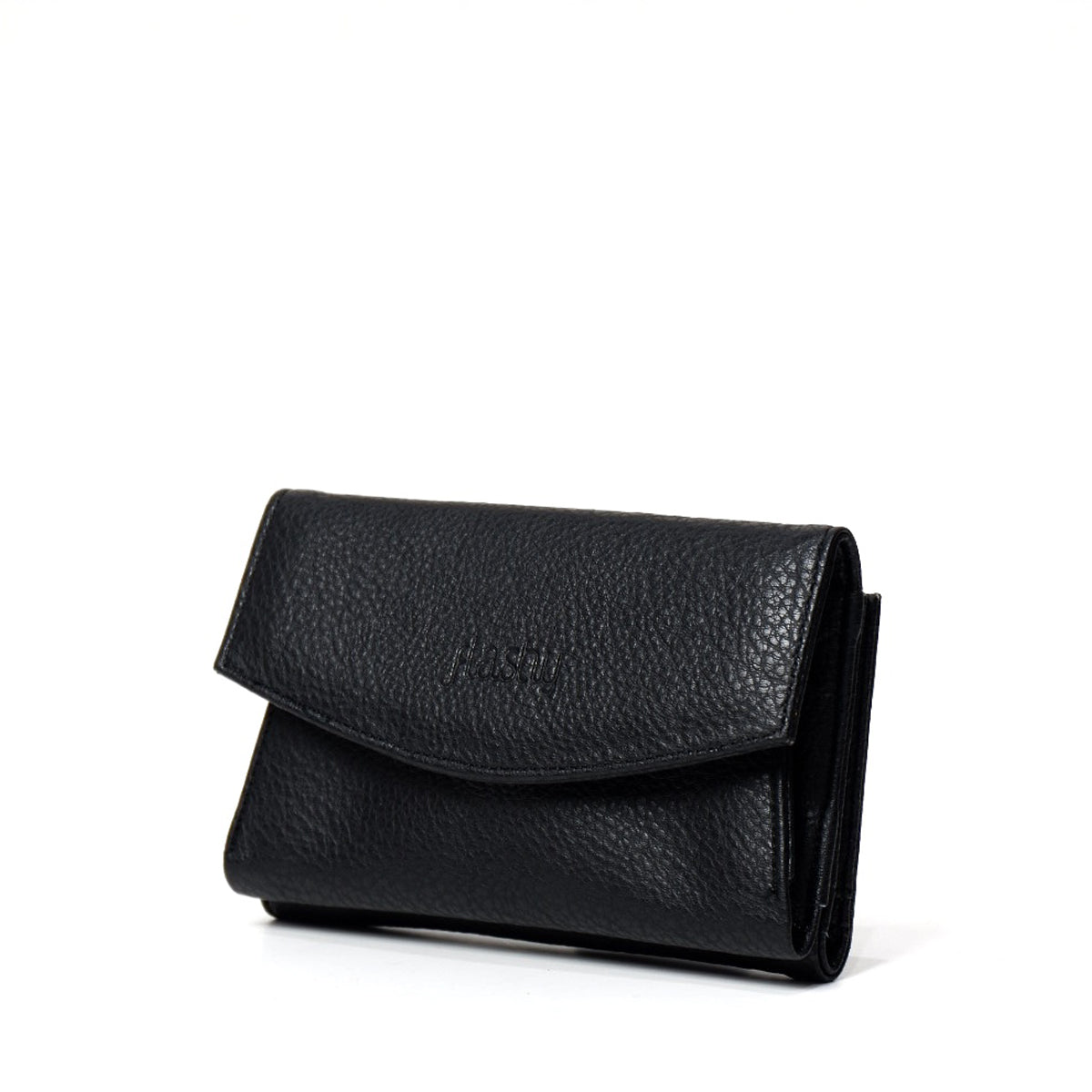 Flashy Dompet Lipat Wanita Trolla Hitam