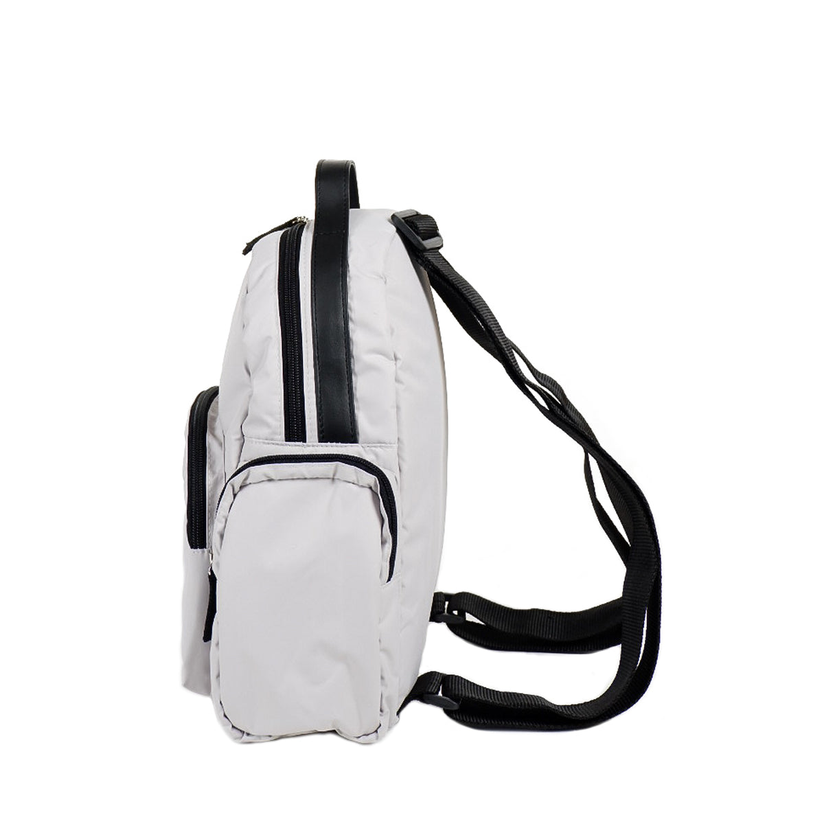 Flashy Tas Ransel Wanita Viely Abu Muda