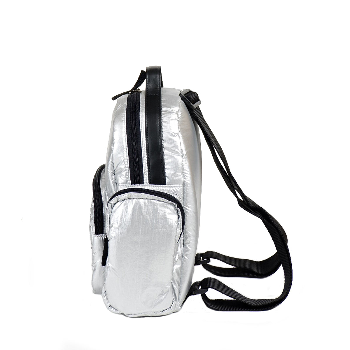 Flashy Tas Ransel Wanita Viely Silver