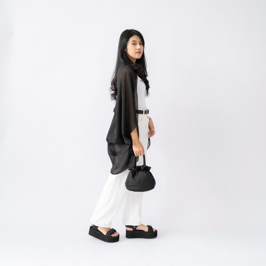 Flashy Tas Selempang Wanita Gelvy Hitam