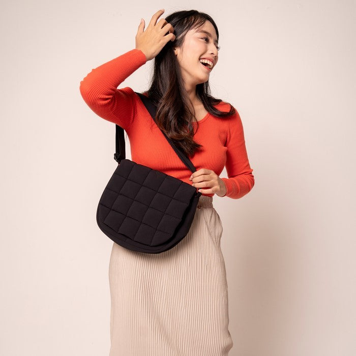 Flashy Tas Selempang wanita Farleigh HItam