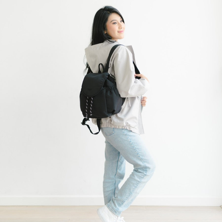Flashy Tas Ransel Wanita Veora HItam