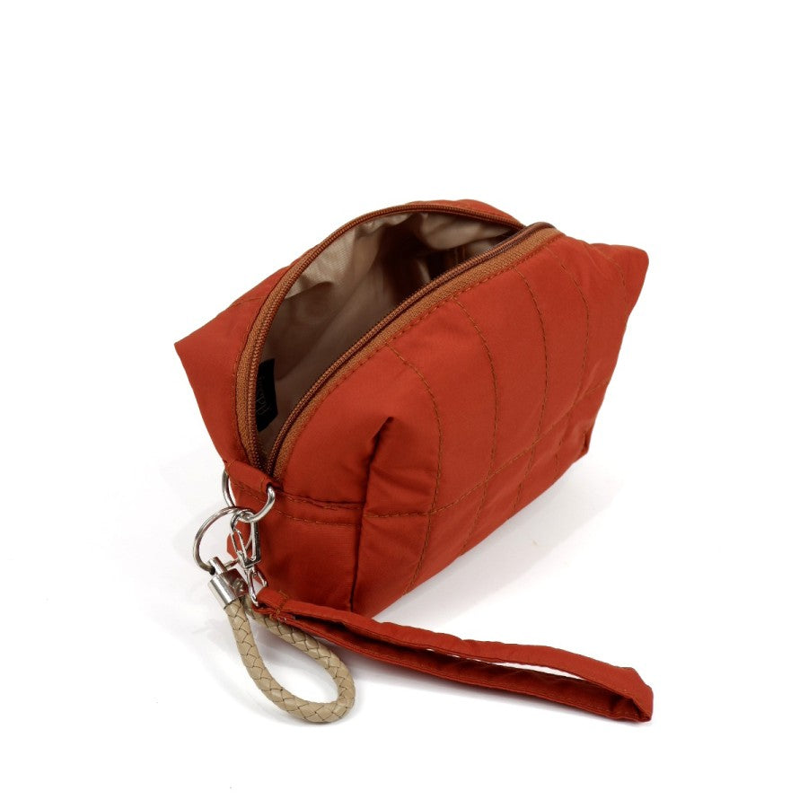 Flashy Pouch Wanita Stenzel Merah Bata