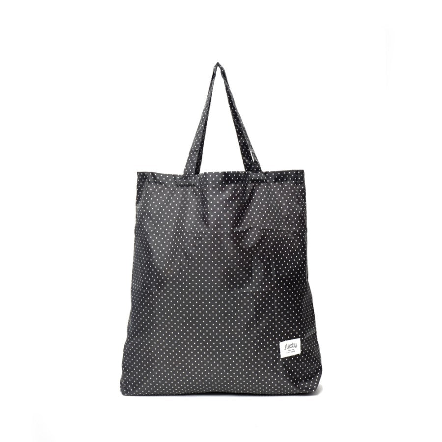 Flashy Tote Bag Wanita Verzen Polkadot Hitam
