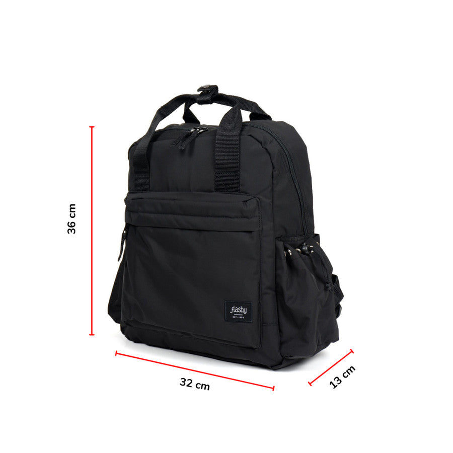 Flashy Tas Ransel Wanita Mumby Hitam