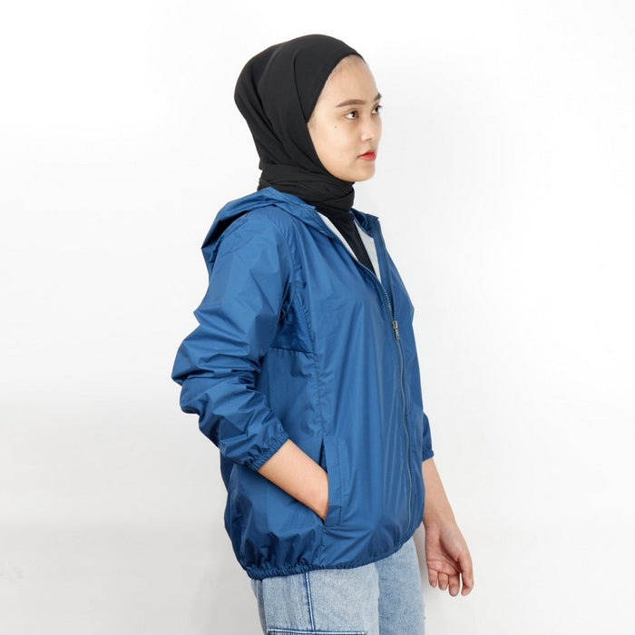 Flashy Jaket Wanita Luden Biru
