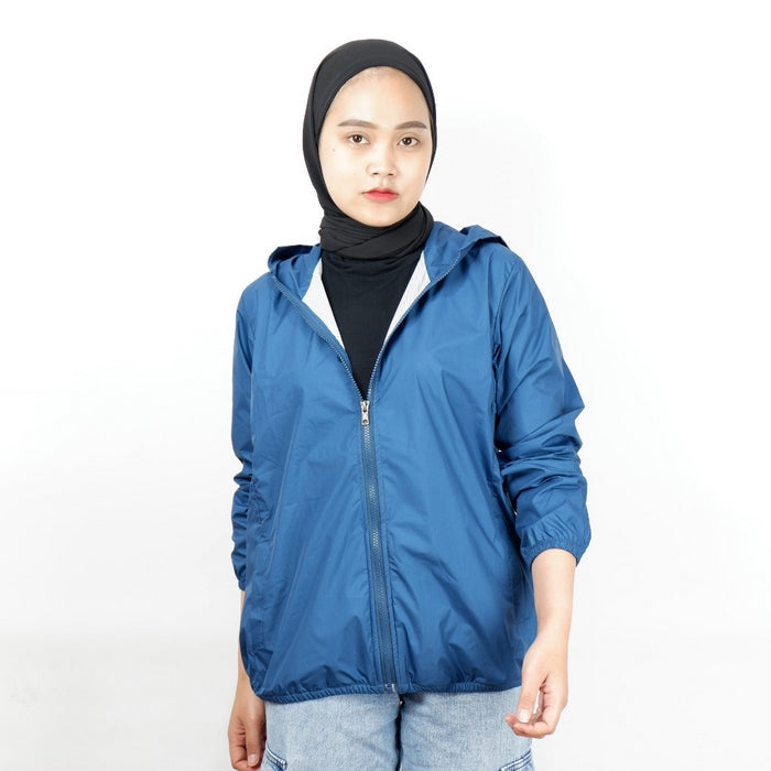 Flashy Jaket Wanita Luden Biru