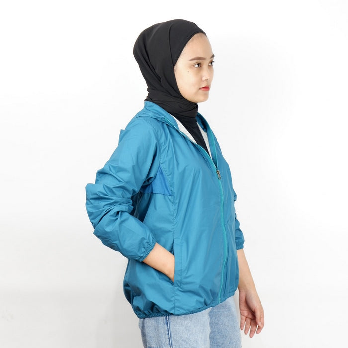 Flashy Jaket Wanita Luden Turqoise