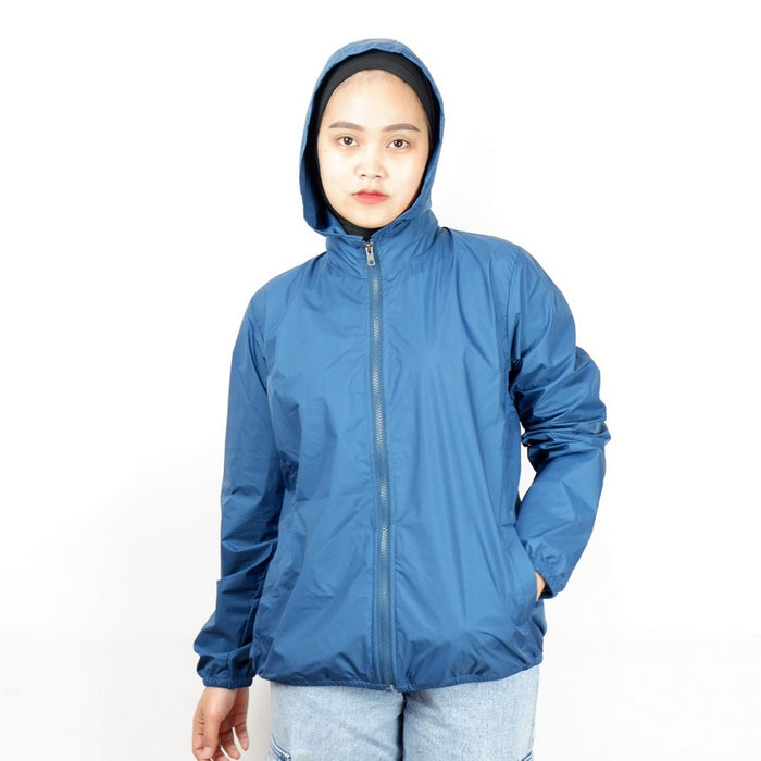 Flashy Jaket Wanita Luden Biru