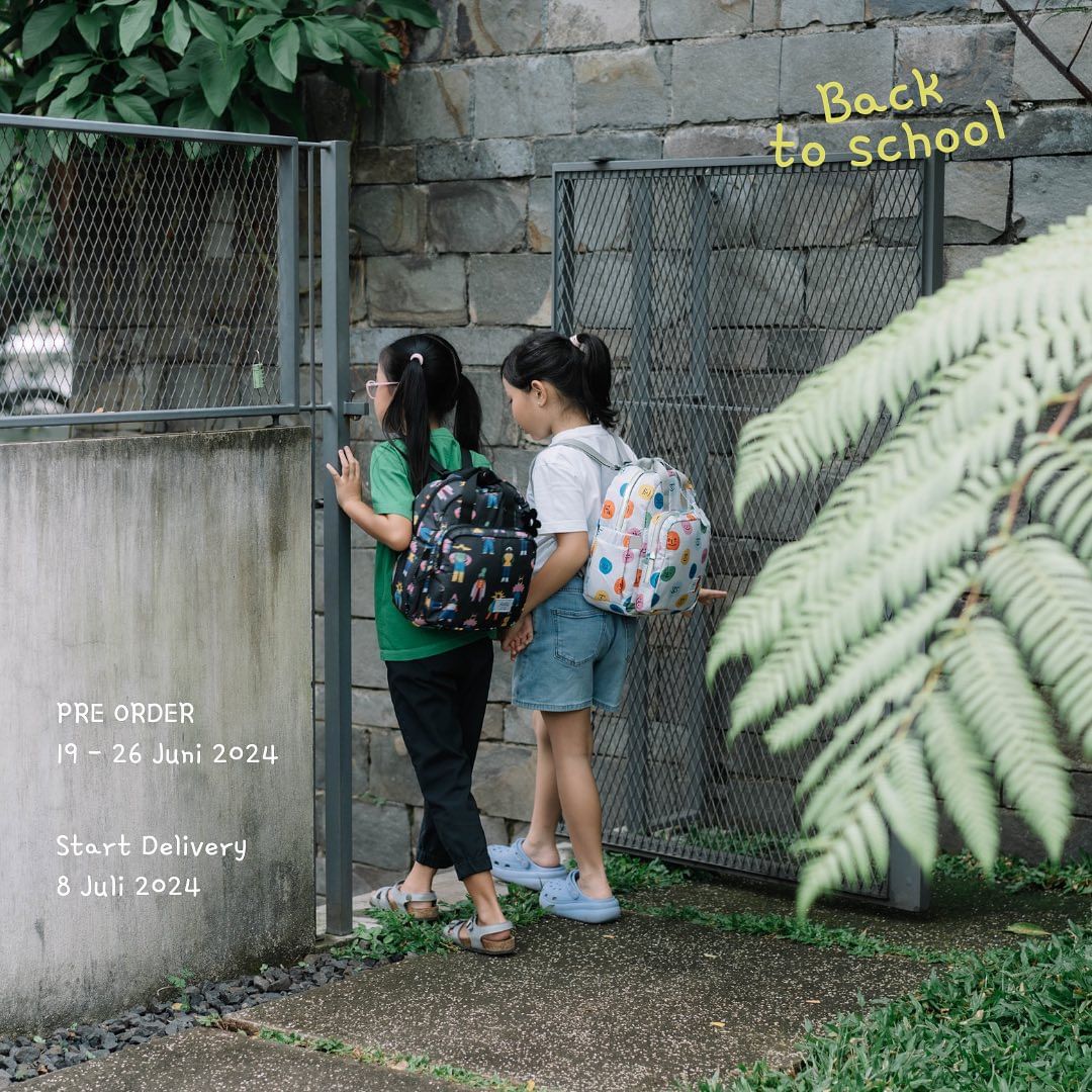 PO "Flashy Back To School" Tas Ransel Larbert & Helvilo