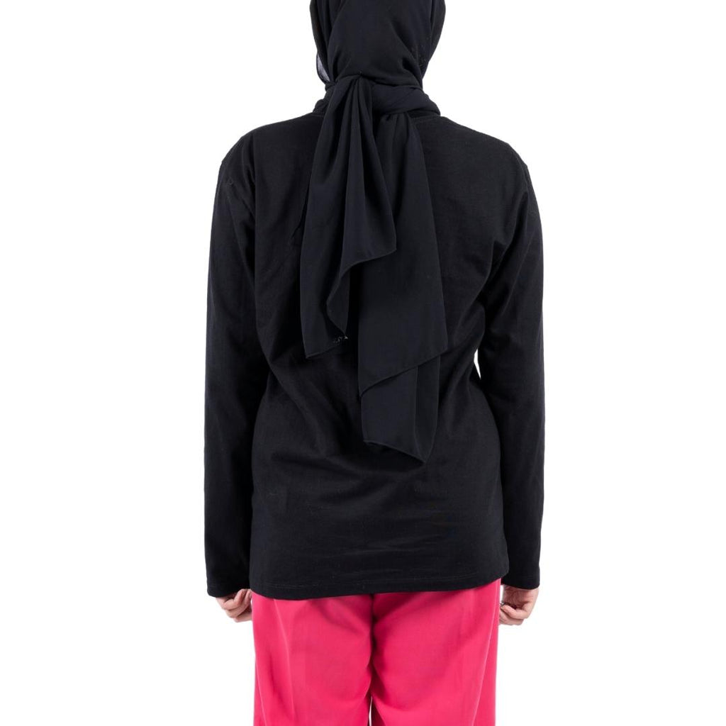 Flashy Kaos Lengan Panjang Wanita Humphreys Hitam