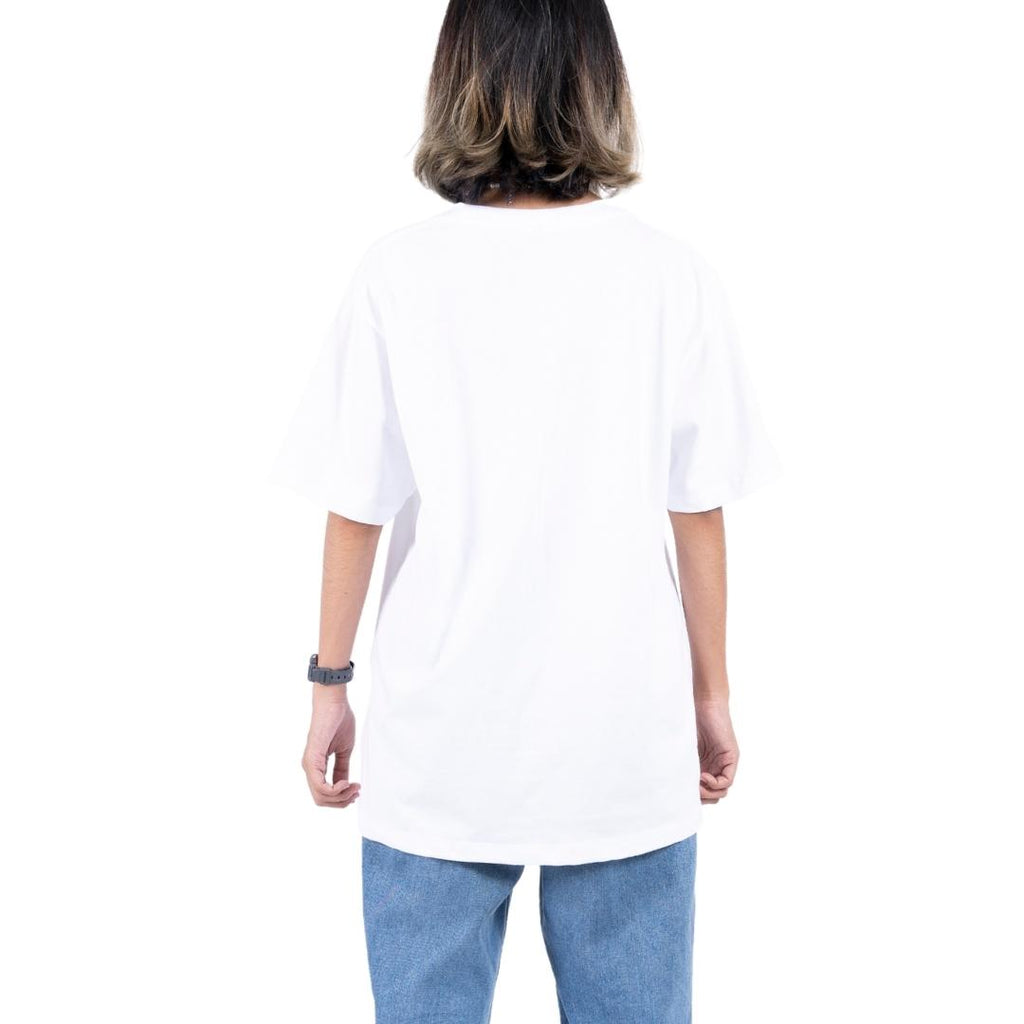 Flashy Kaos Lengan Pendek Wanita Draecy Putih