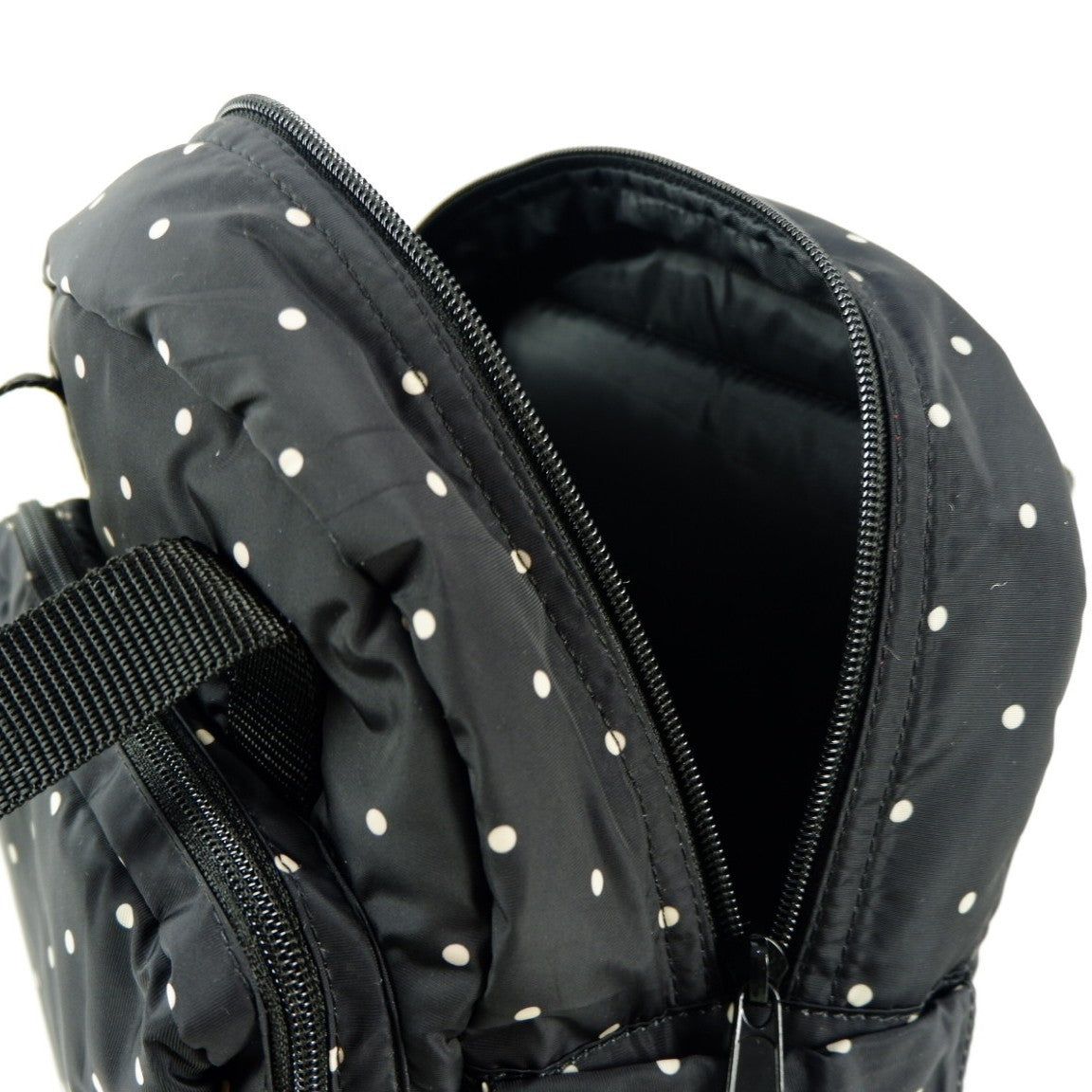 Flashy Tas Ransel Wanita Larbert Eight Polkadot Hitam