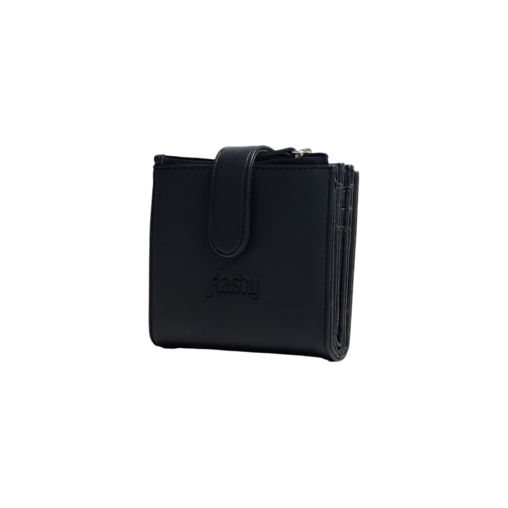 Flashy Dompet Lipat Wanita Vorell Hitam