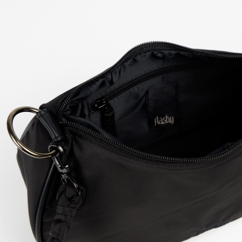 Flashy Tas Kempit Wanita Brokley Hitam