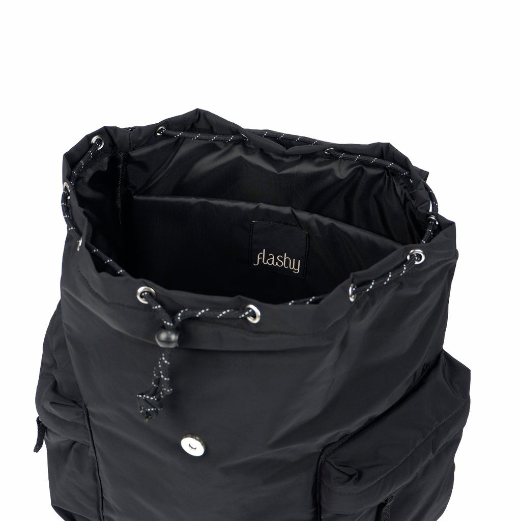 Flashy Tas Ransel Wanita Lerner Hitam