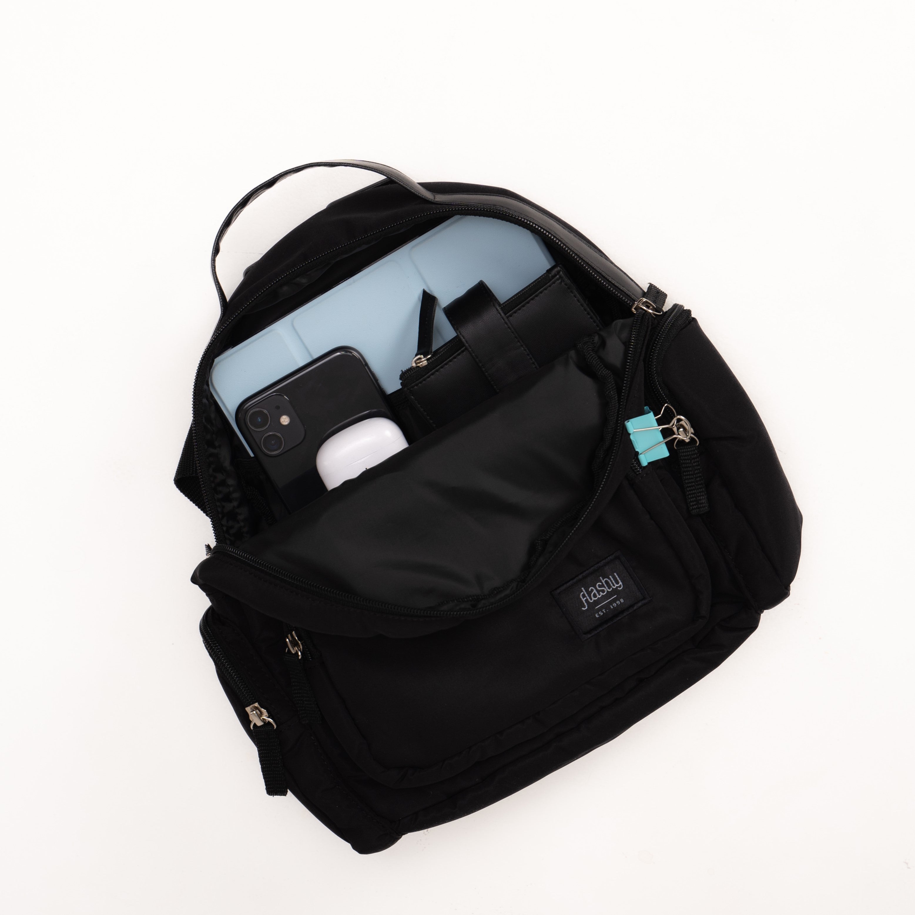 Flashy Tas Ransel Wanita Viely Hitam