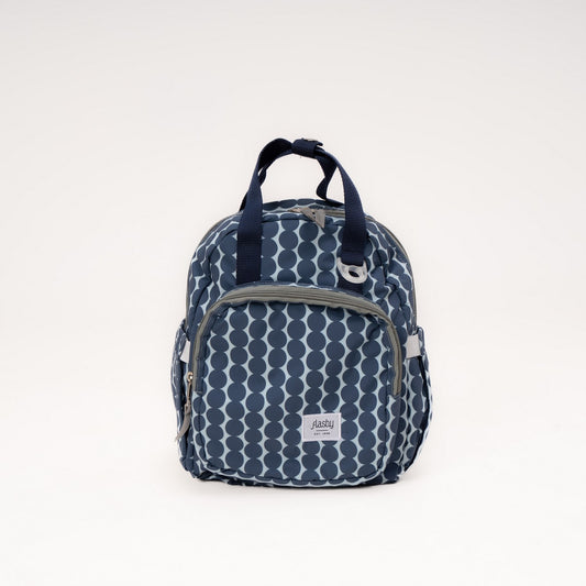 Flashy Tas Ransel Mini Wanita Larbert Biru Polka