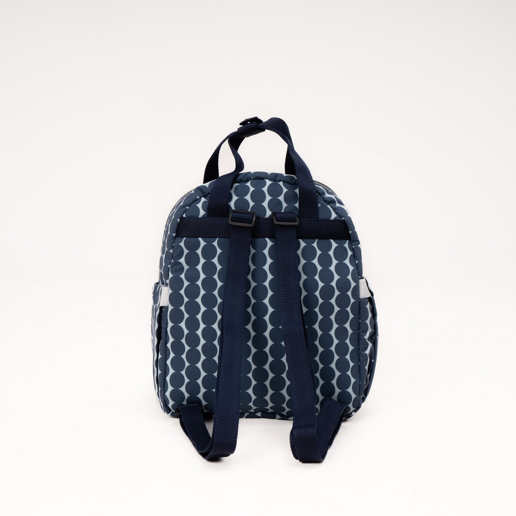 Flashy Tas Ransel Mini Wanita Larbert Biru Polka