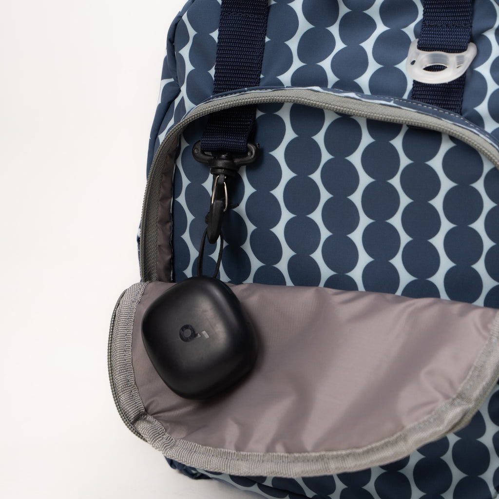 Flashy Tas Ransel Mini Wanita Larbert Biru Polka