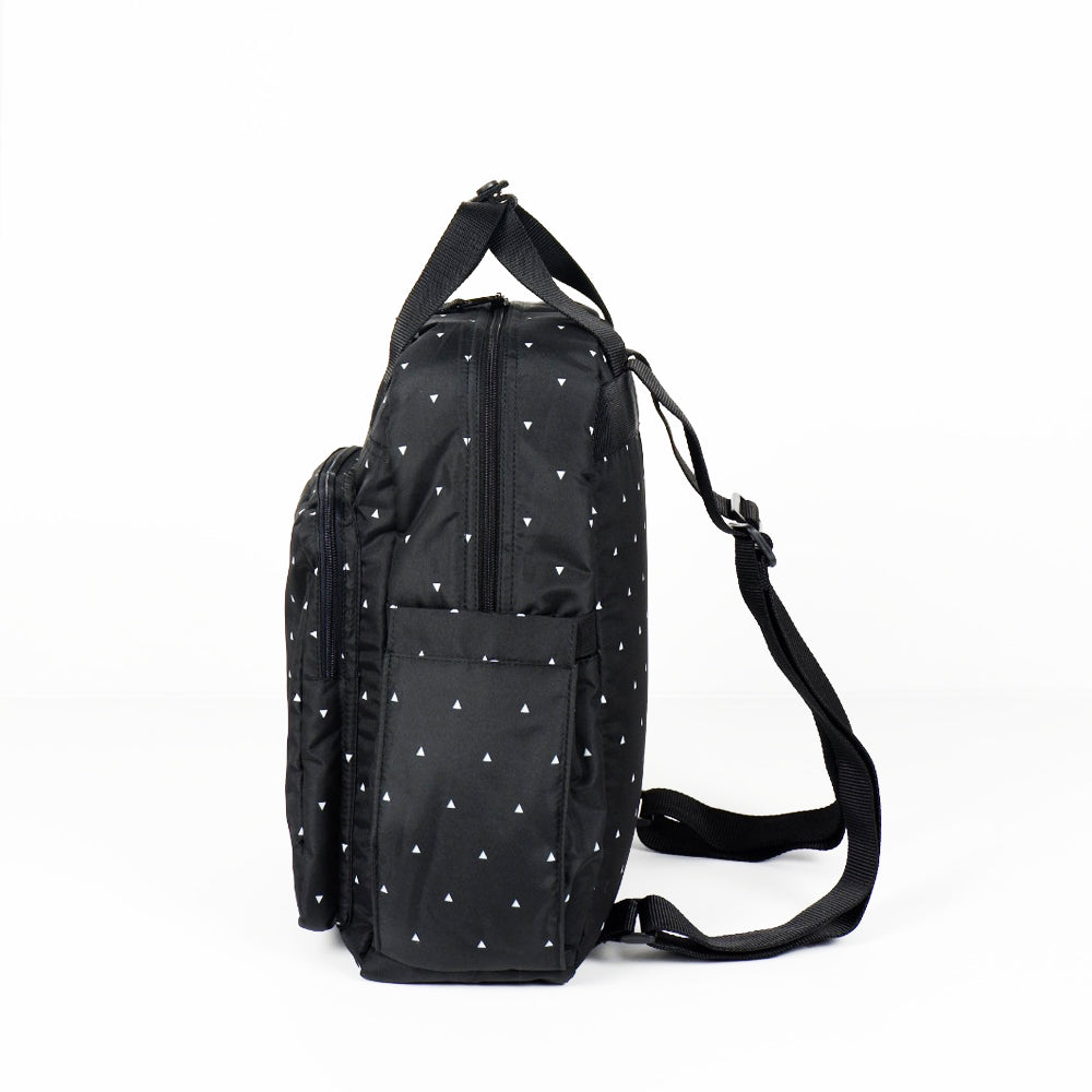 Flashy Tas Ransel Wanita Flashy Bielsa Three Motiv Segitiga