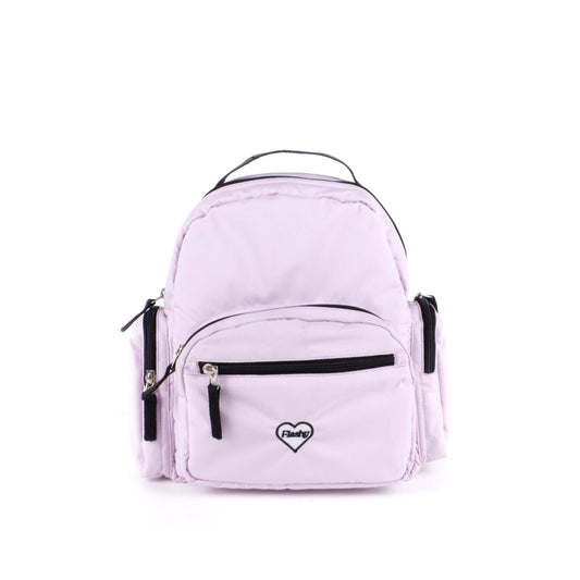 Flashy Tas Ransel Wanita Bloemven Merah Muda Pastel